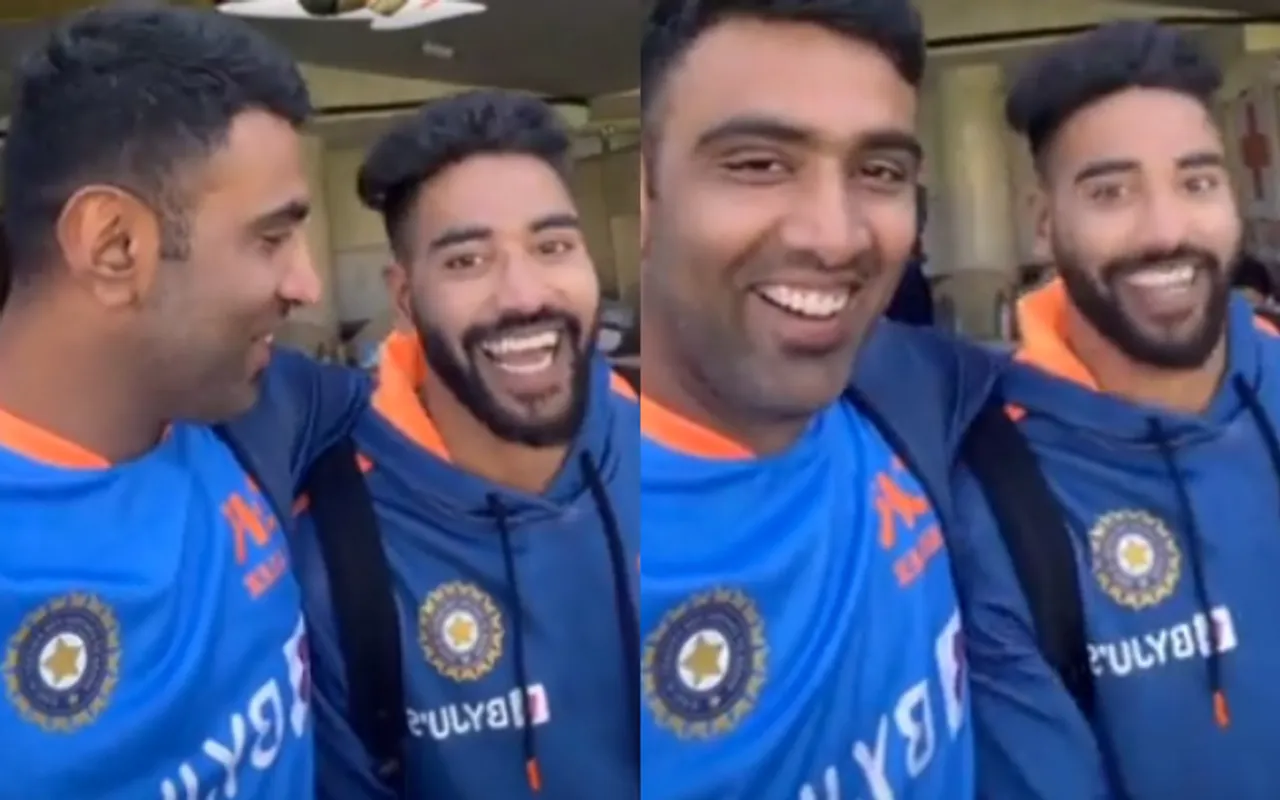 Watch: Mohammed Siraj reacts to R Ashwin's hilarious question on becoming Number 1 ODI bowler