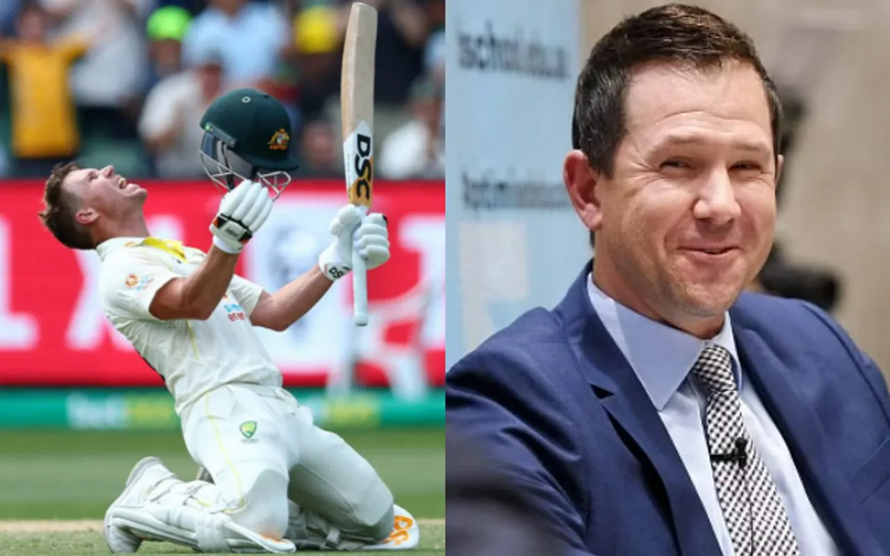 Ricky Ponting and David Warner