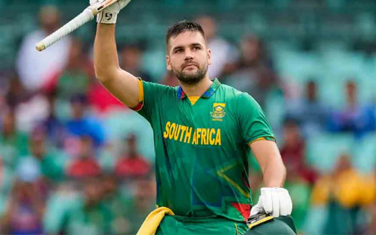 Rilee Rossouw for South Africa