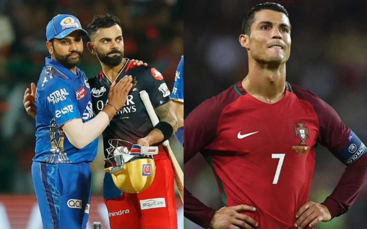 Rohit Sharma, Virat Kohli, Cristiano Ronaldo