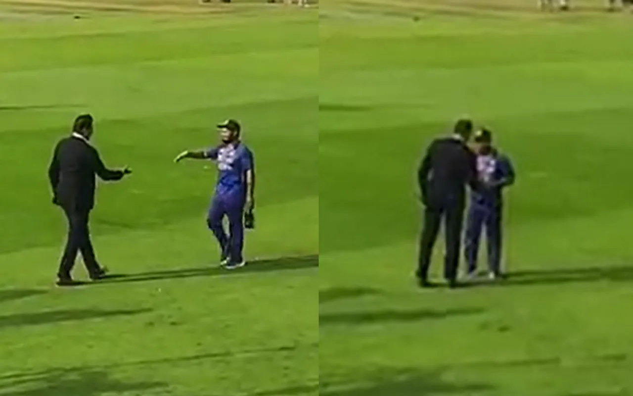 Watch: Rishabh Pant gives his Champagne bottle to former coach Ravi Shastri
