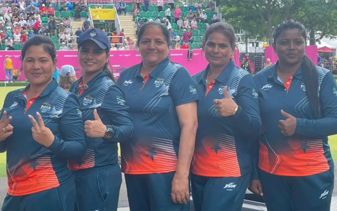India Women's Lawn Bowl Team