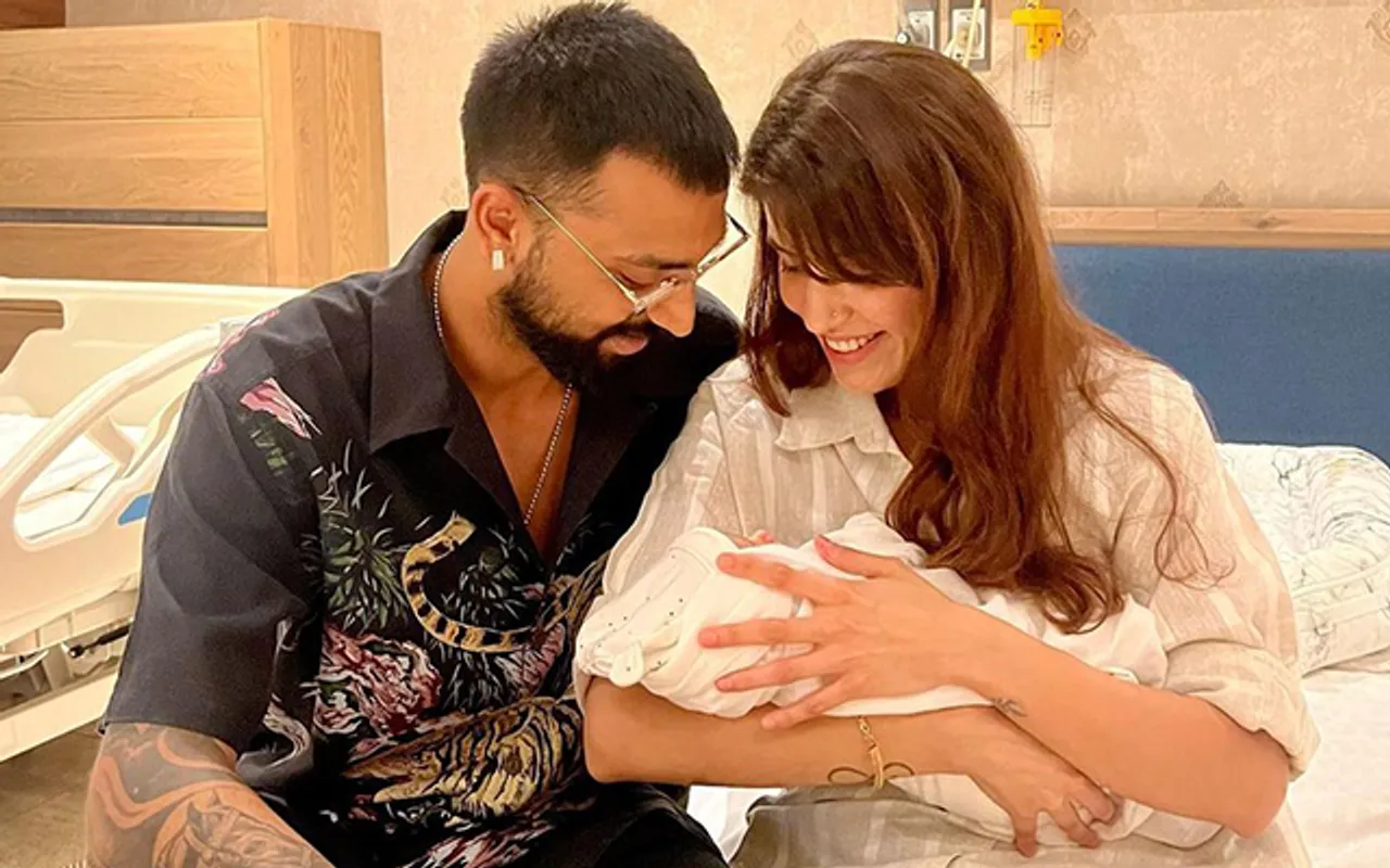 Krunal Pandya and his wife welcome their first child, reveals unique name