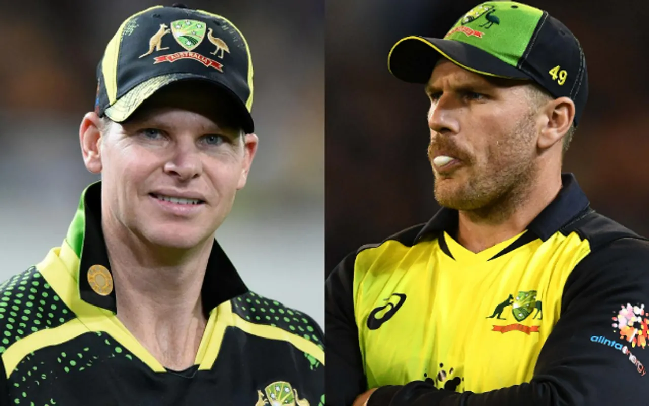 Steve Smith and Aaron Finch