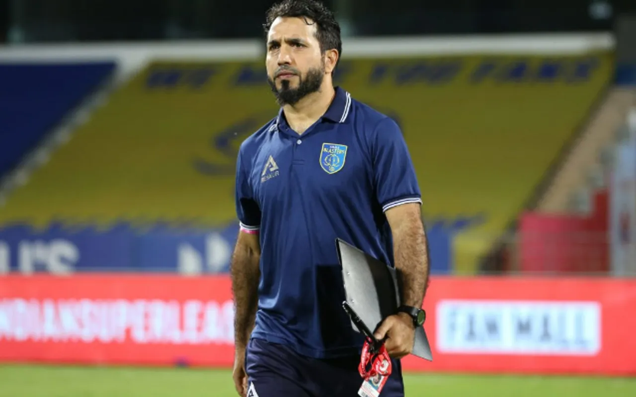 Kerala Blasters FC assistant head coach Ishfaq Ahmed