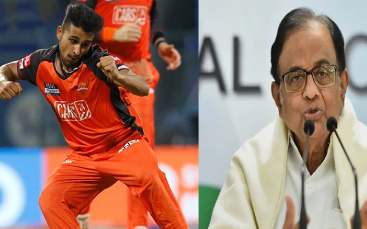 ‘The BCCI should give Umran Malik an exclusive coach’- Senior Congress leader P Chidambaram hails Umran Malik