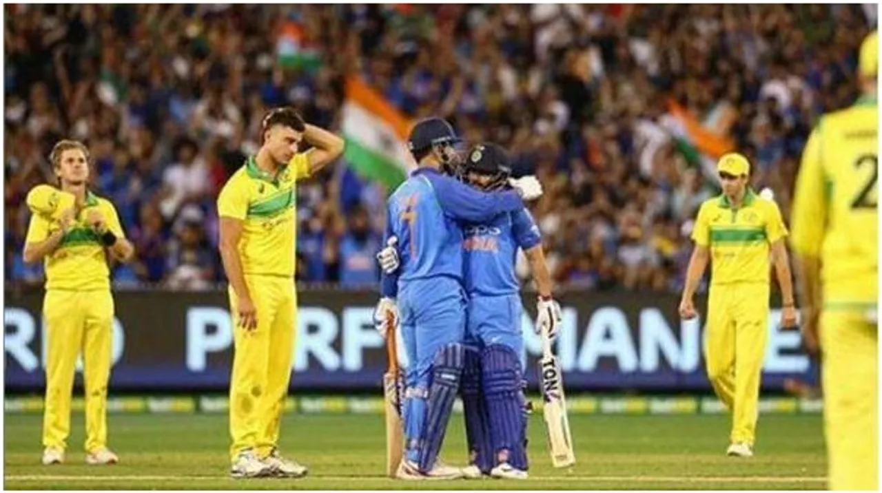 India against Australia