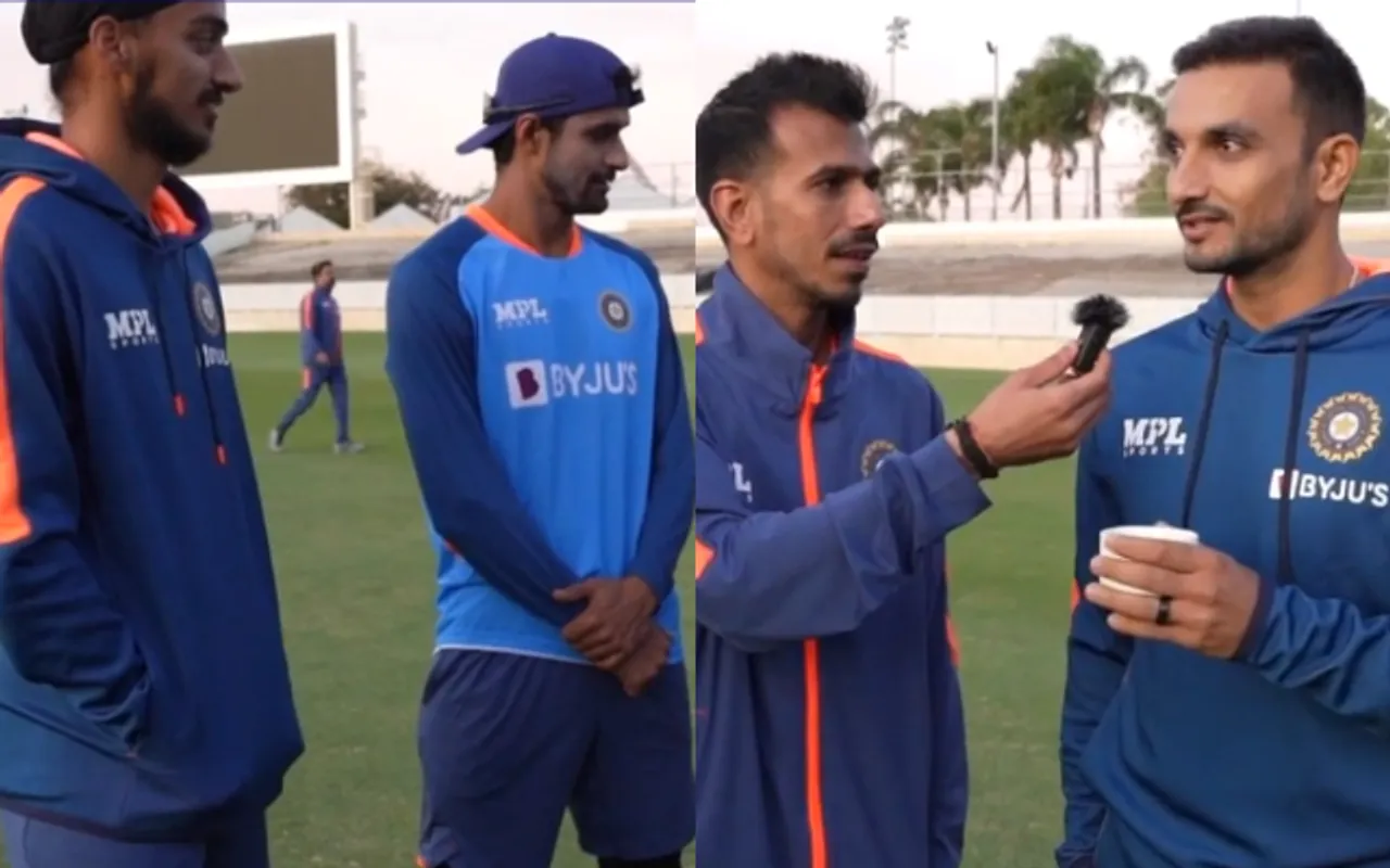 Yuzvendra Chahal with others