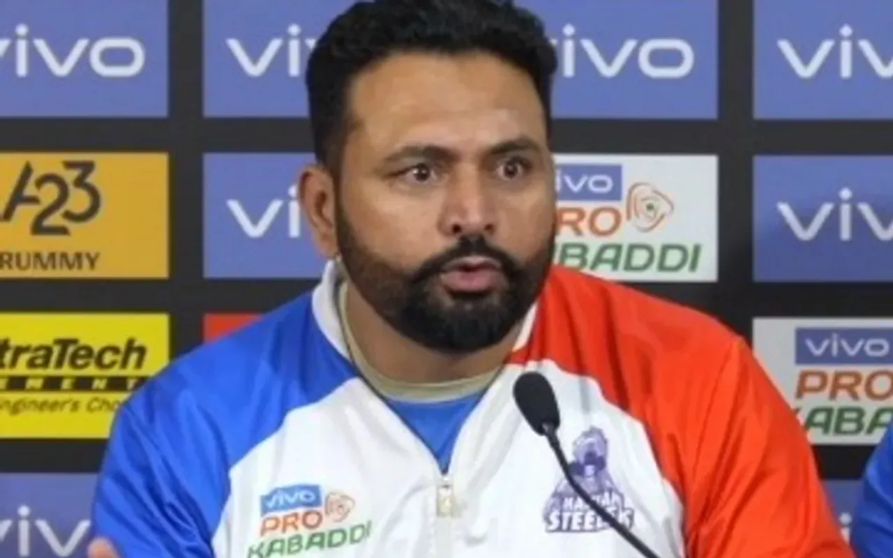 Haryana Steelers' Head Coach Manpreet Singh