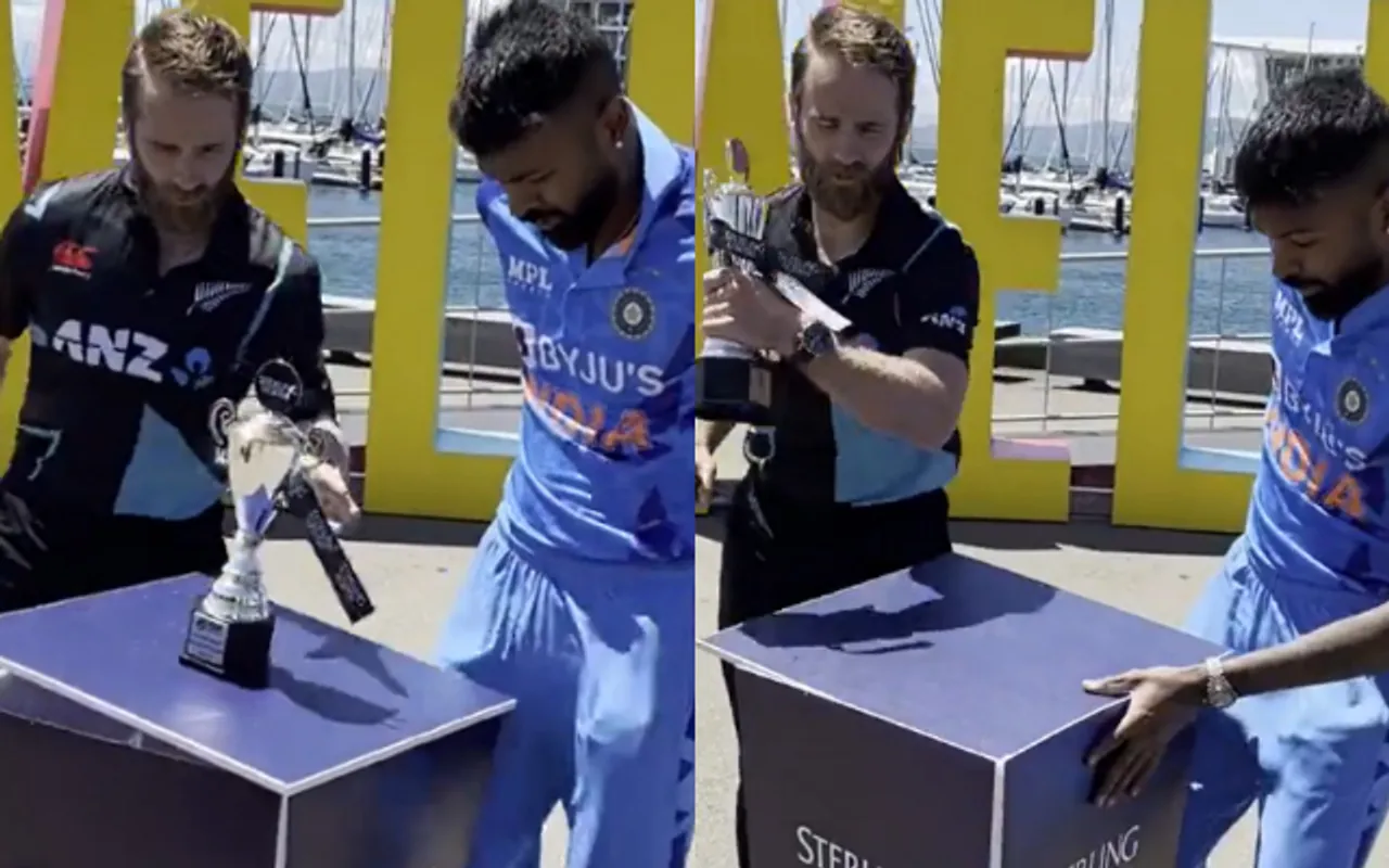 Kane Williamson and Hardik Pandya