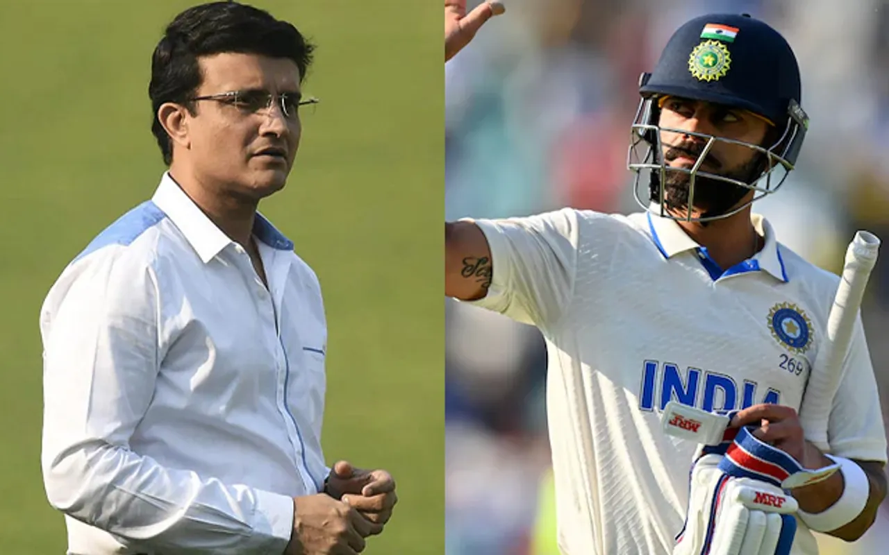 'Seedha usko bolte rukne ke liye' - Fans react to Sourav Ganguly's statement on Virat Kohli leaving Test captaincy