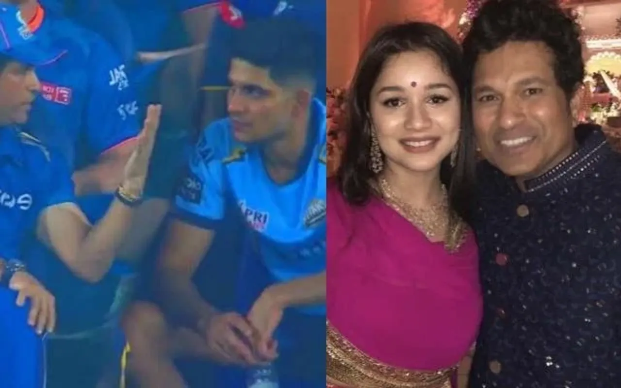 'Sasur G ne Green Signal de dia hai Gill ko' - Fans react hilariously as Sachin Tendulkar appreciates Shubman Gill in a long Twitter post