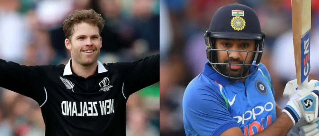 Lockie Ferguson and Rohit Sharma