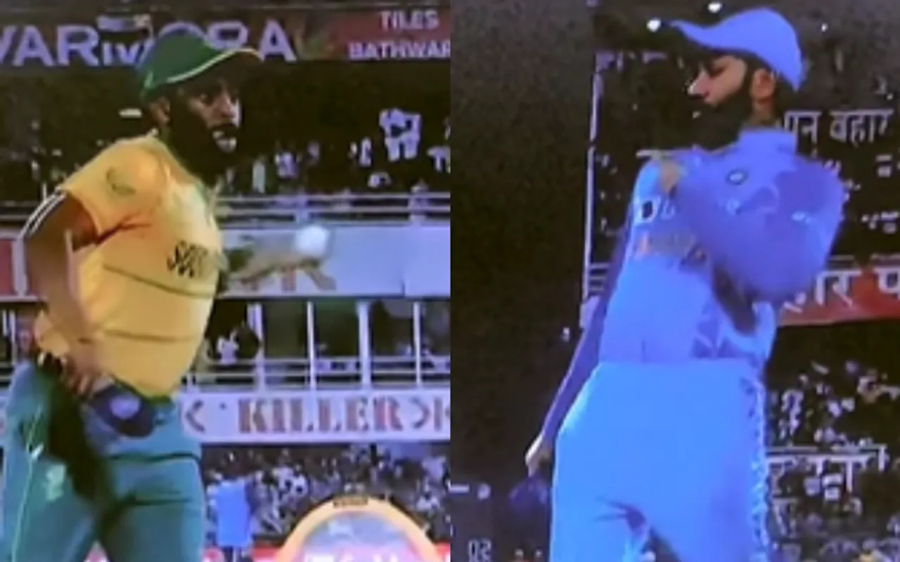 Watch: Temba Bavuma's Super Heroics Save Rohit Sharma During The T20I series Against India