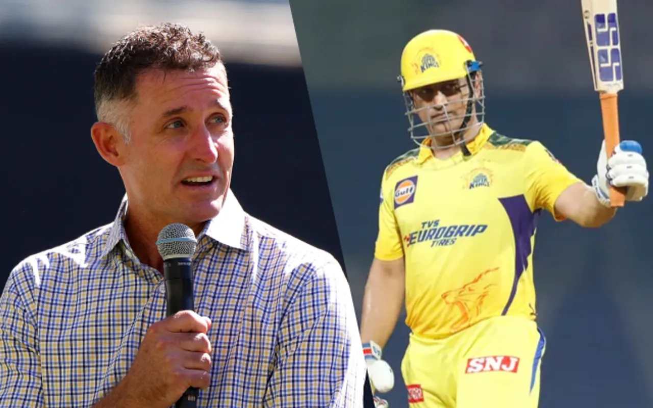 'He actually started tearing'- Michael Hussey sheds light on the moment when MS Dhoni got extremely emotional