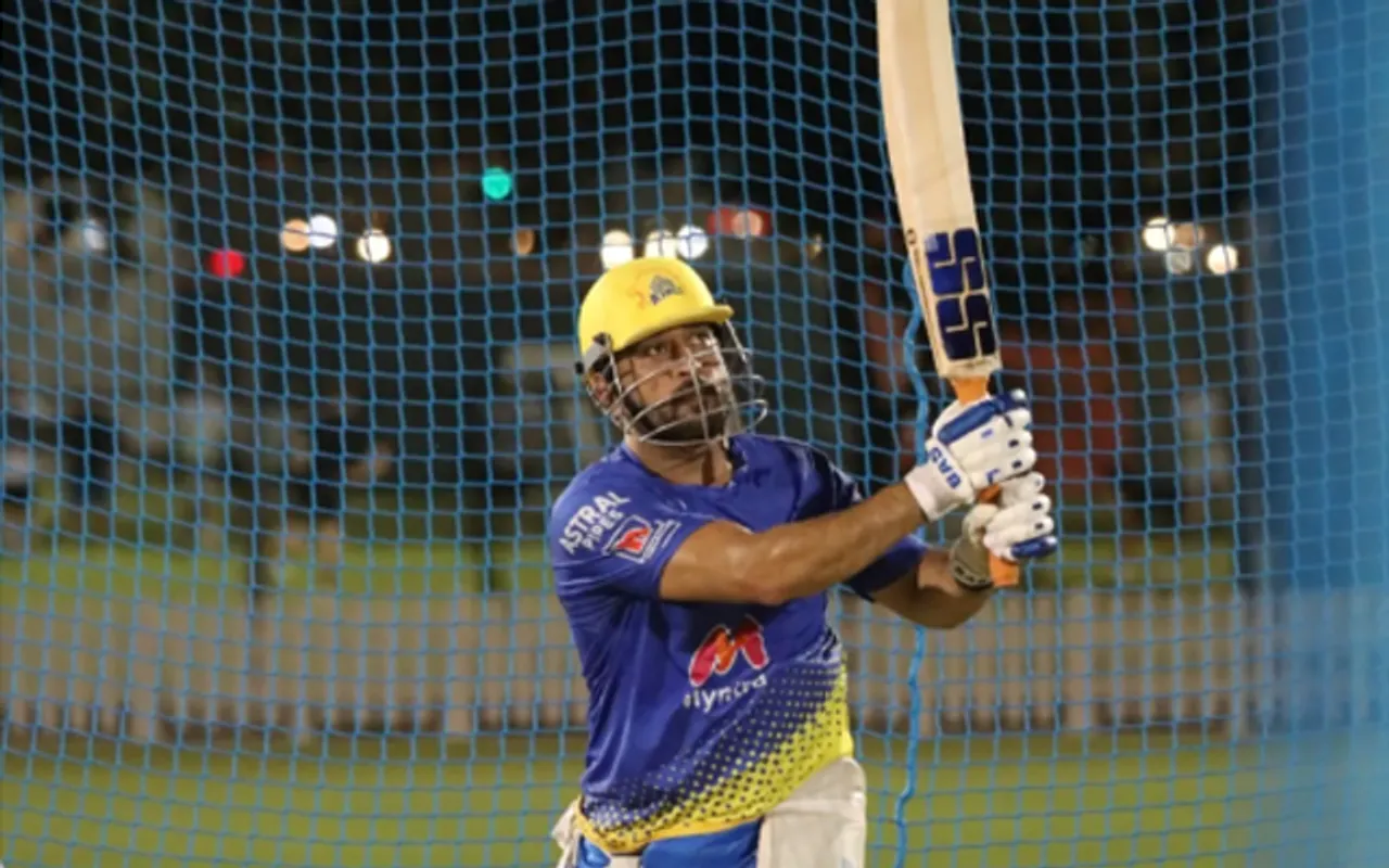 Watch : Dhoni hits massive sixes in Chennai practice session ahead of Indian T20 League 2023 
