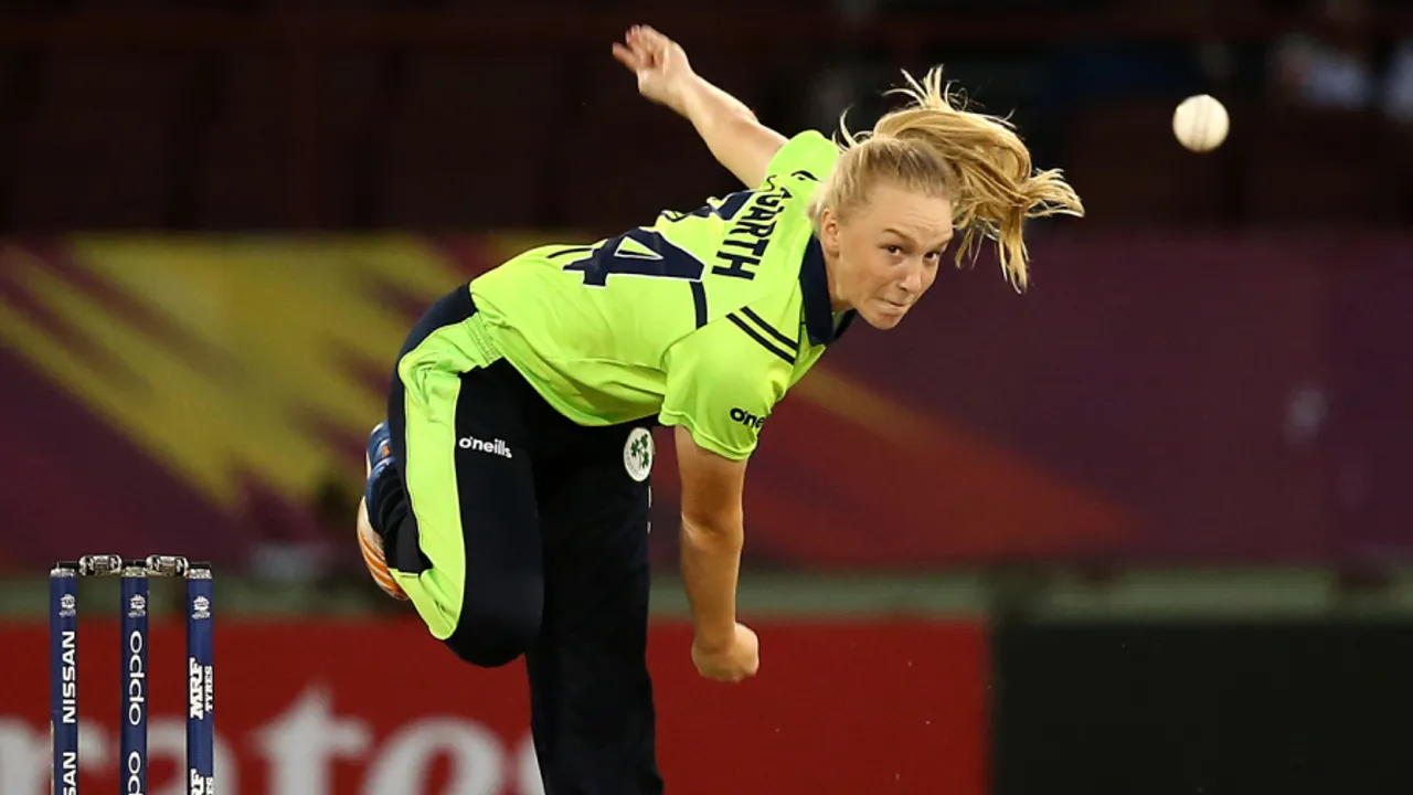 reland woman all-rounder Kim Garth