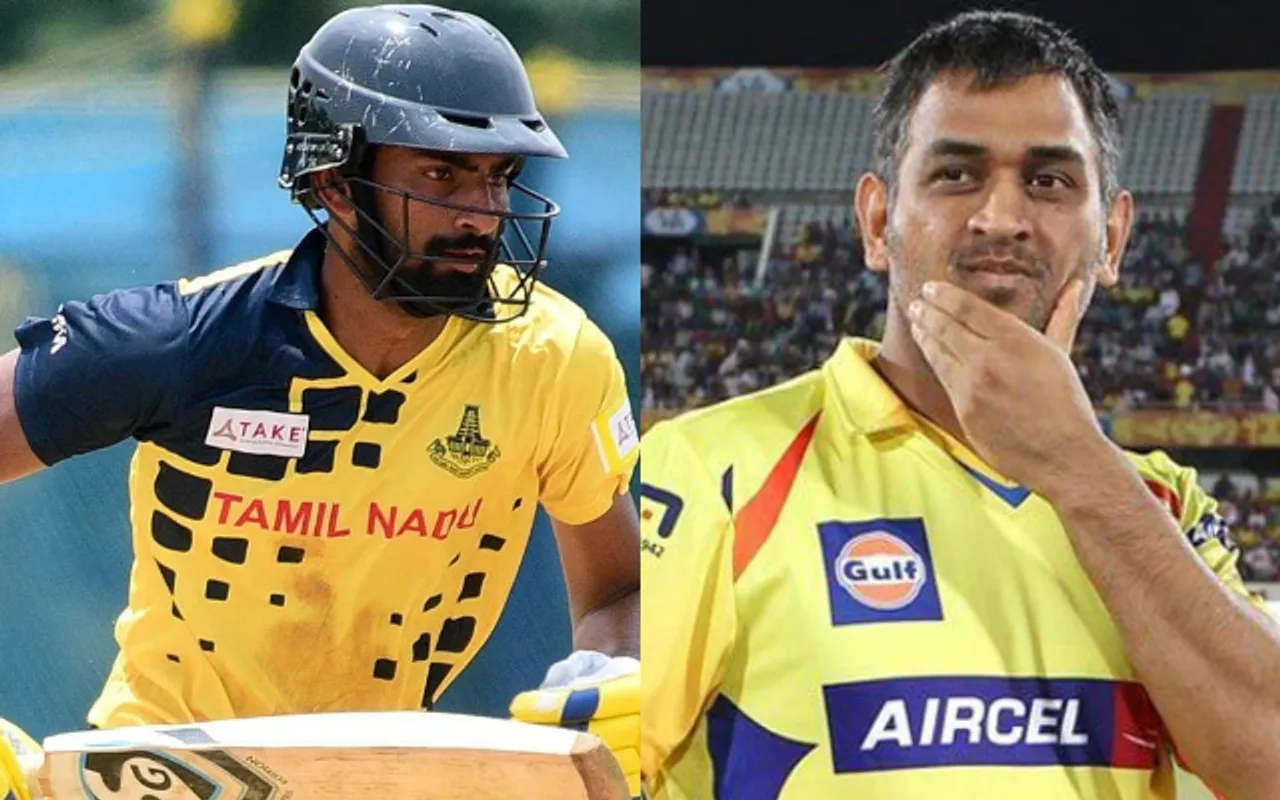 ‘Chennai aur MS Dhoni ne Blunder Kar dia!’ - Twitter Lauds After Narayan Jagadeesan Scores 277 Runs Against Arunachal Pradesh In Vijay Hazare Trophy