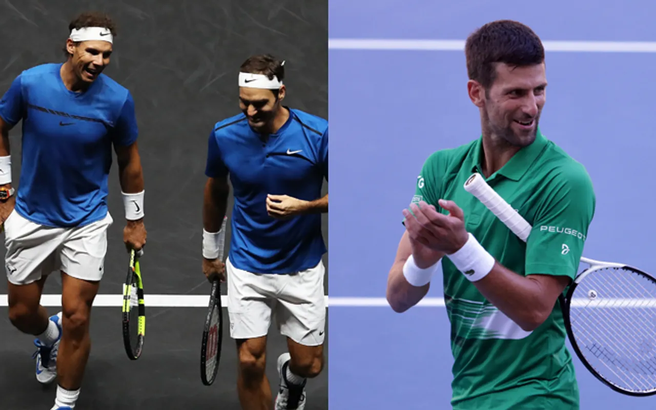 Novak Djokovic-Roger Federer-Rafael Nadal