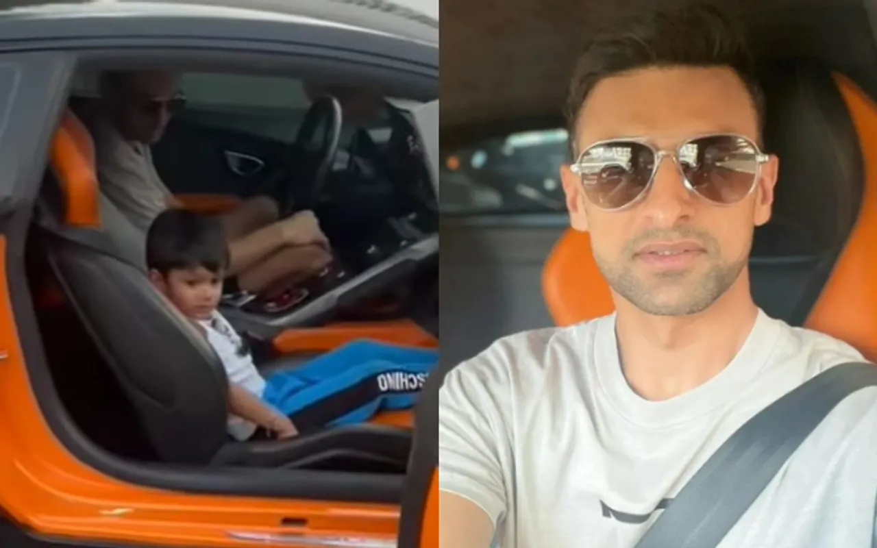 Watch: Shoaib Malik spends some alone time with his son amid rumours of divorce from Sania Mirza