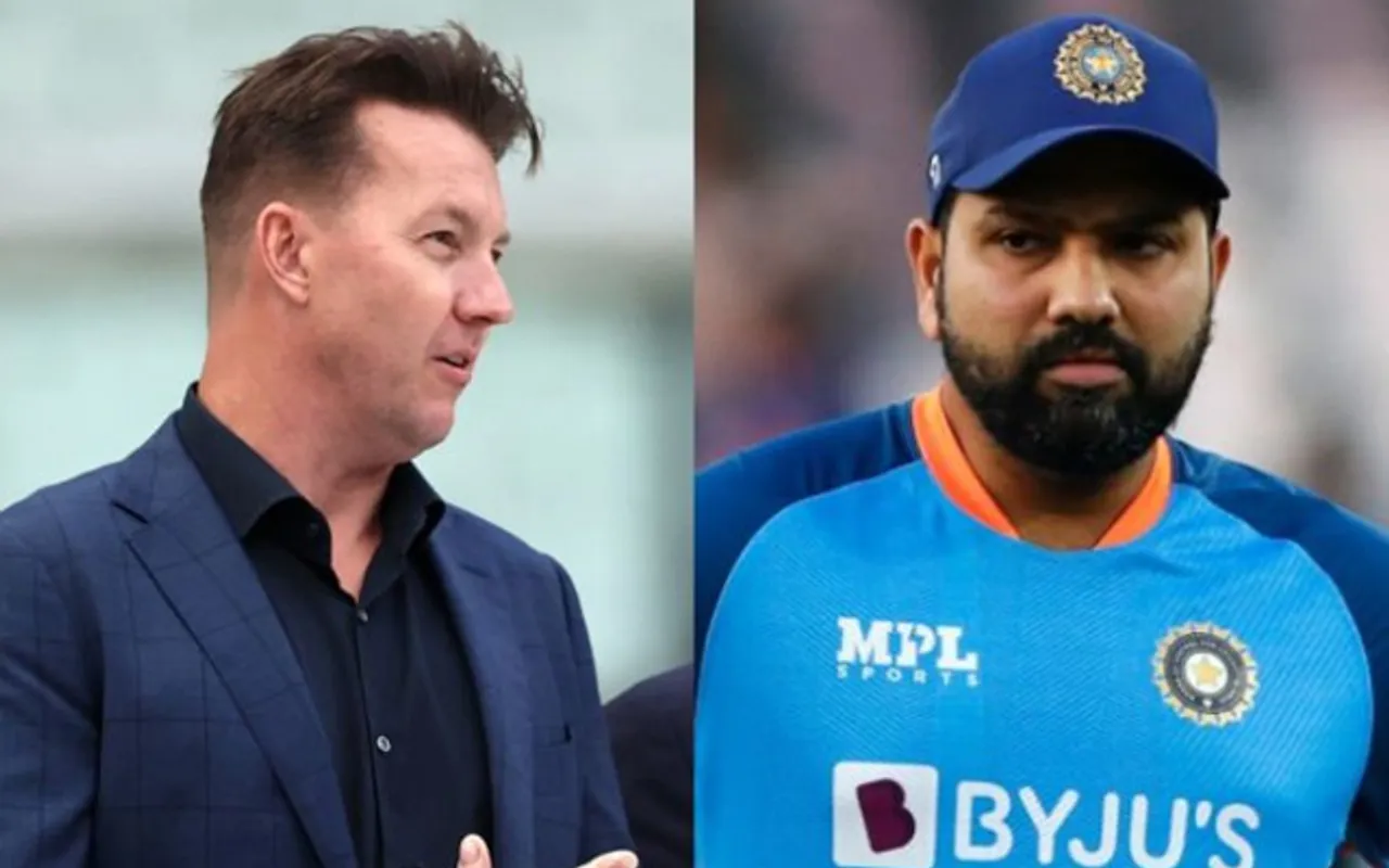 'Yahi bol bol ke chane ke jhaad pe chadha dete hain' - Fans react as Brett Lee reckons Rohit Sharma as 'Tiger of World Cricket