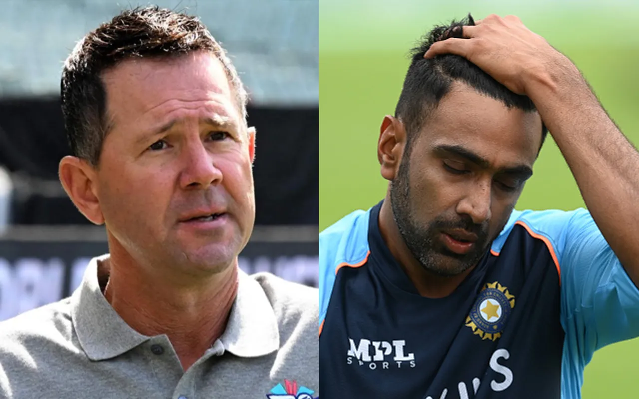 'Aag me ghee dalte hue Ponting sahab'- Fans react as Ricky Ponting slams Indian Team for dropping R Ashwin from WTC 2023 final