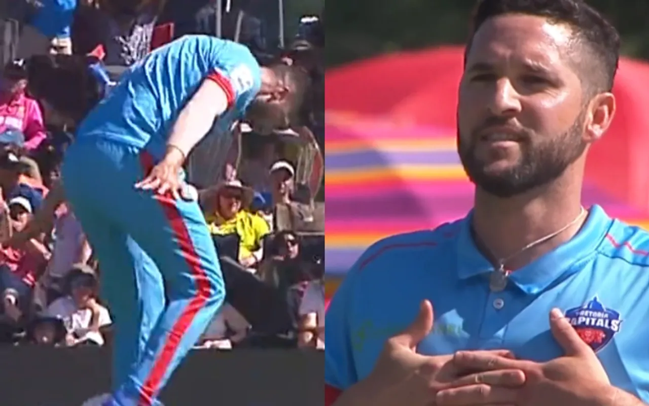 Watch: Wayne Parnell’s epic Cristiano Ronaldo celebrations during the SA20 clash against Sunrisers Eastern Cape