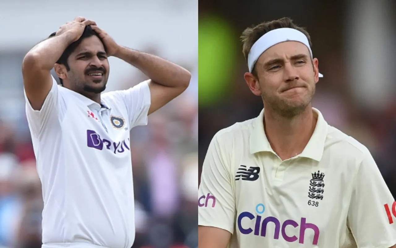 Shardul Thakur, Stuart Broad ruled out of second Test,  James Anderson also doubtful