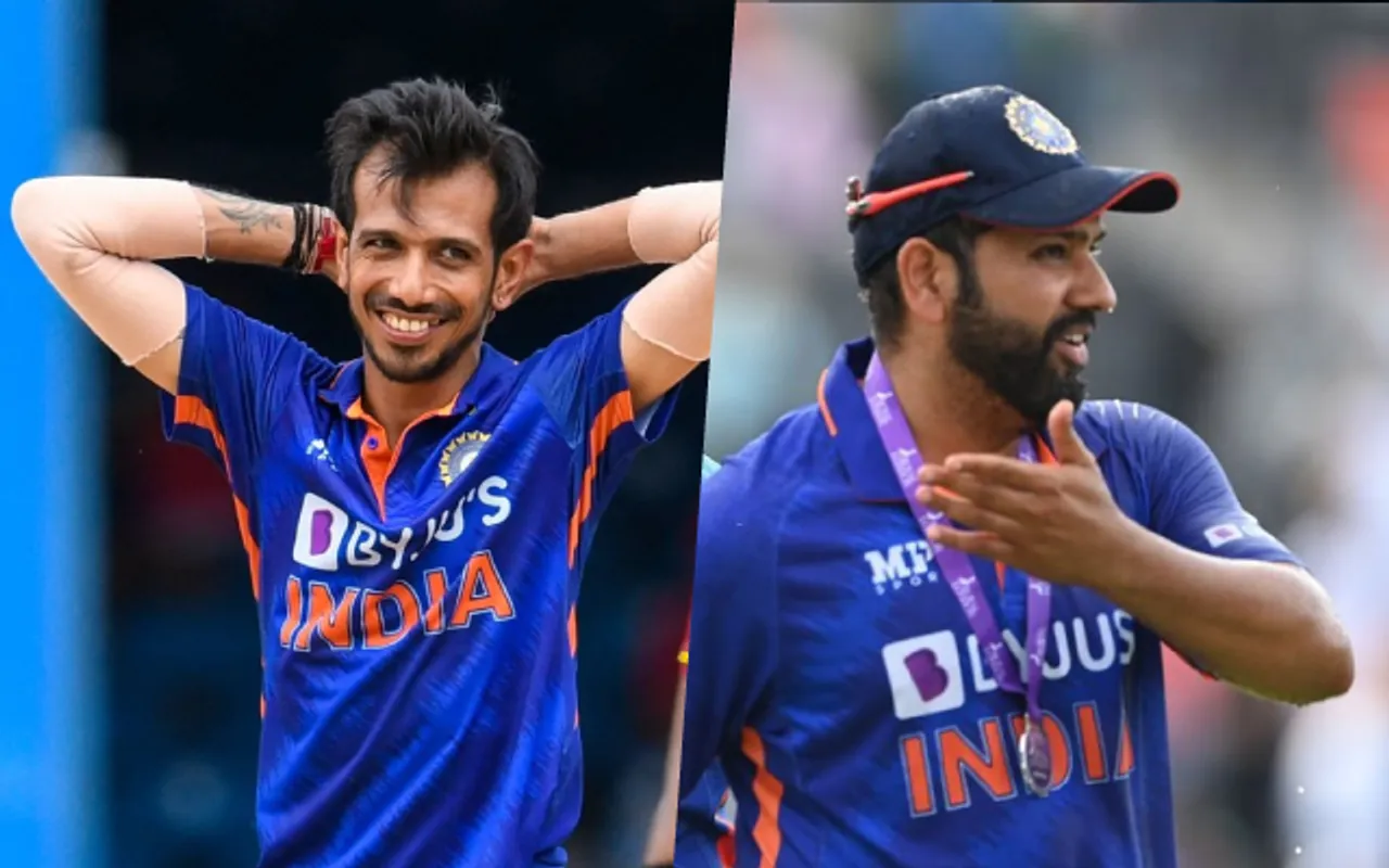 Yuzvendra Chahal, Rohit Sharma