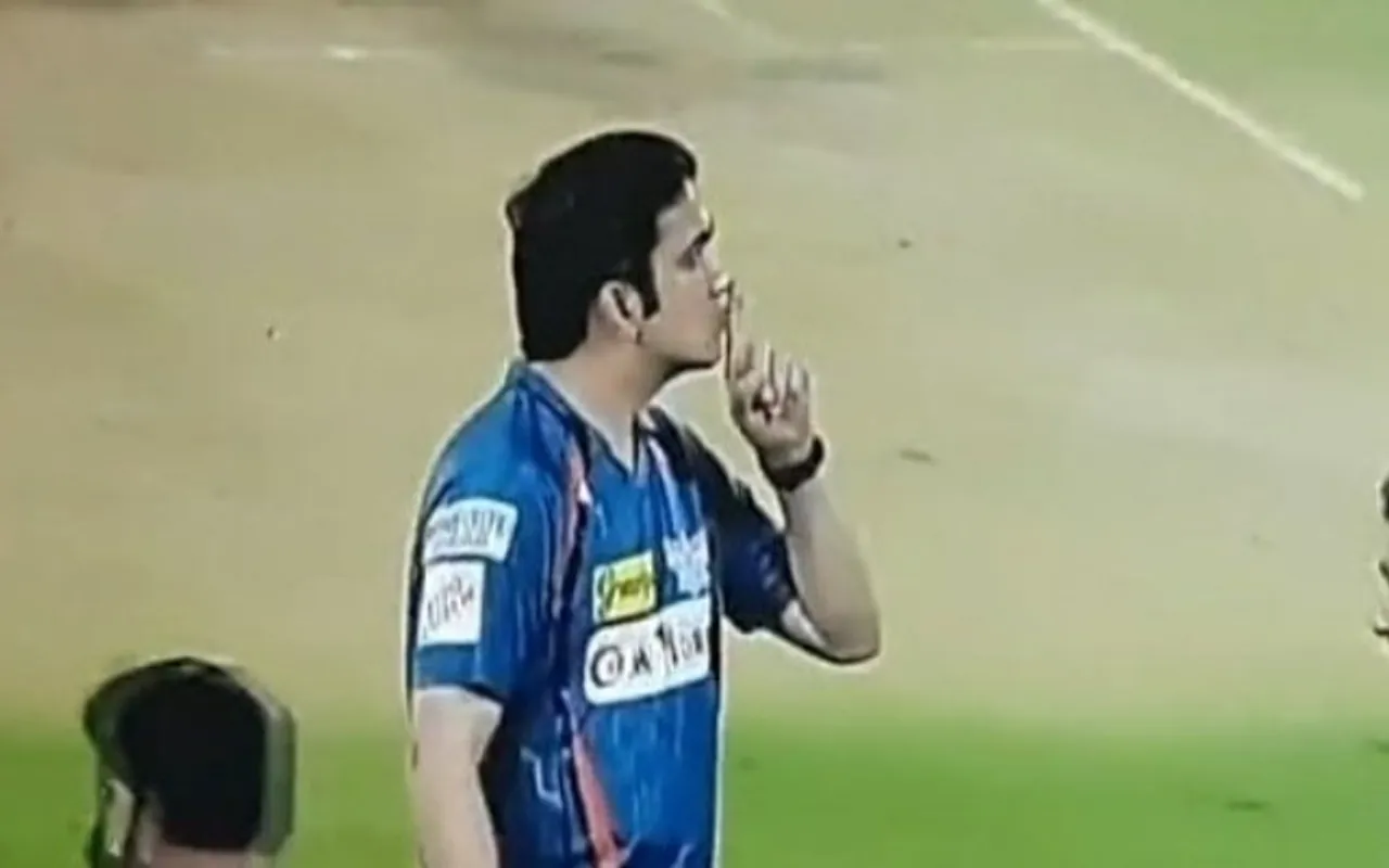 'Are ruk jaa bhai, IPL nahin jeeta hai' - Fans divided as Gautam Gambhir silences Chinnaswamy crowd after LSGs one-wicket win against RCB