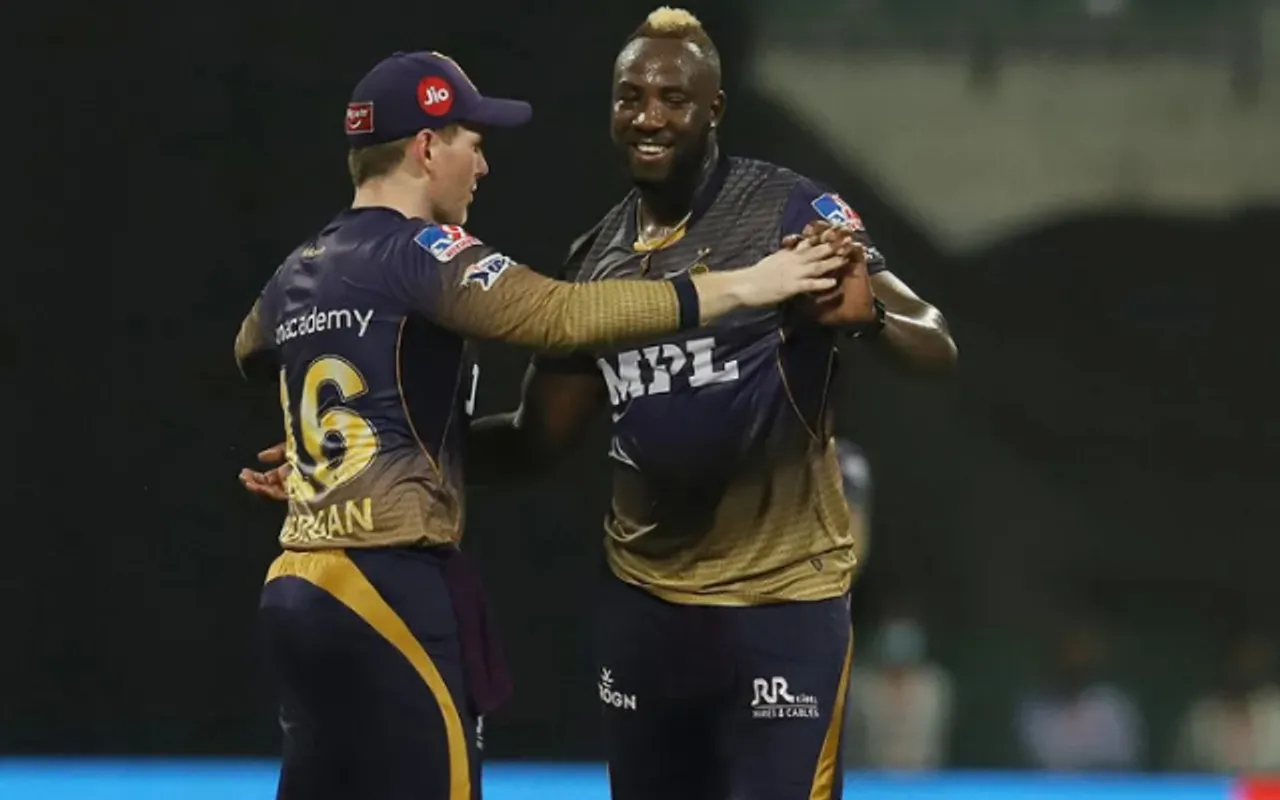 Andre Russell - Eoin Morgan