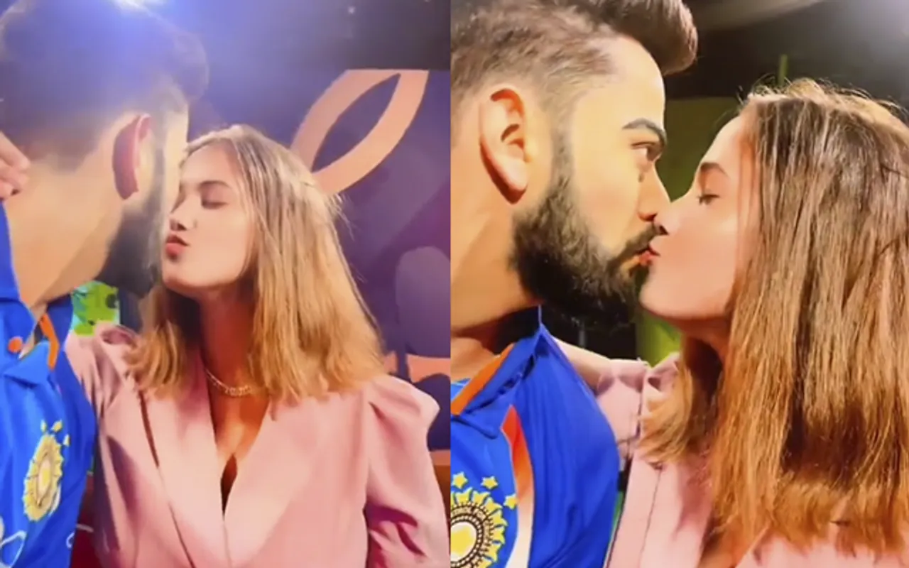 'Na fikar na sharam na lihaz' - Female fan kisses Virat Kohli's effigy, video goes viral on social media