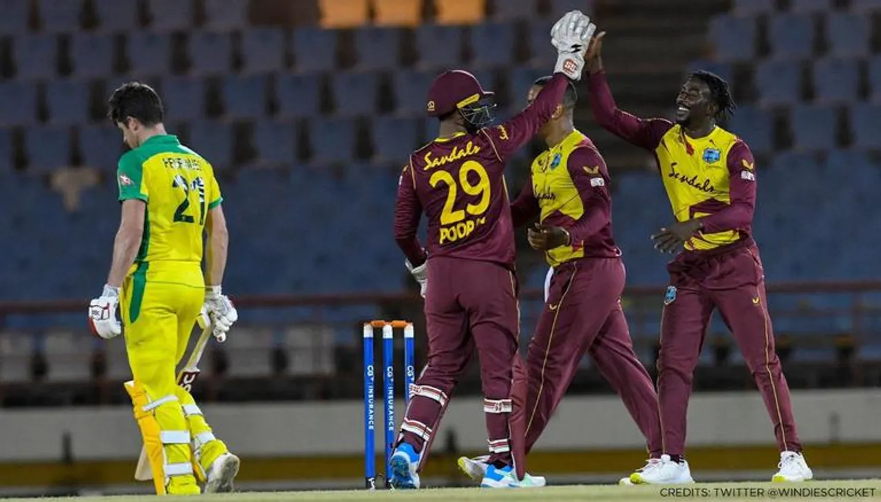West Indies thrash Australia by 56 runs in the 2nd T20I to go 2-0 up