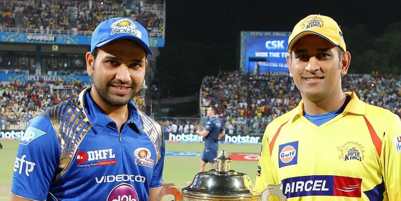 IPL- Rohit and Dhoni