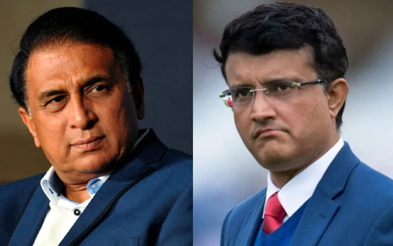 'You are no longer president...' - Sunil Gavaskar's stern question to Sourav Ganguly