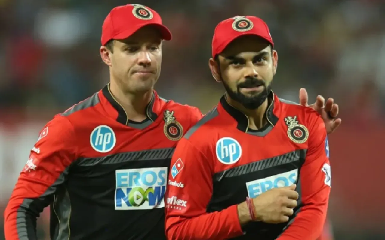 Virat Kohli and AB de Villiers