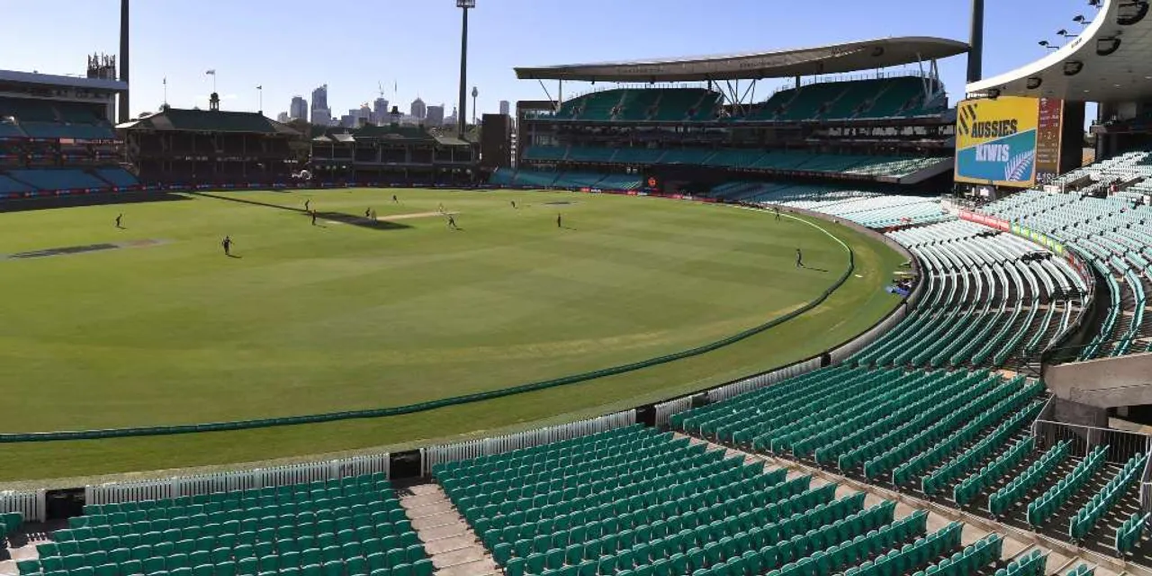 Cricket empty stadium