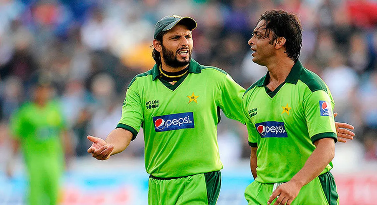 Shoaib and Afridi