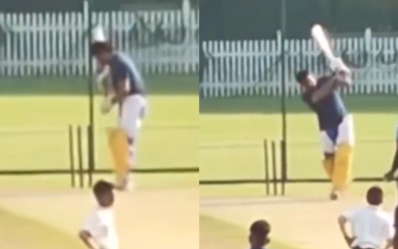 Watch: MS Dhoni rolls back years, hits huge sixes at nets ahead of Indian T20 League 2023