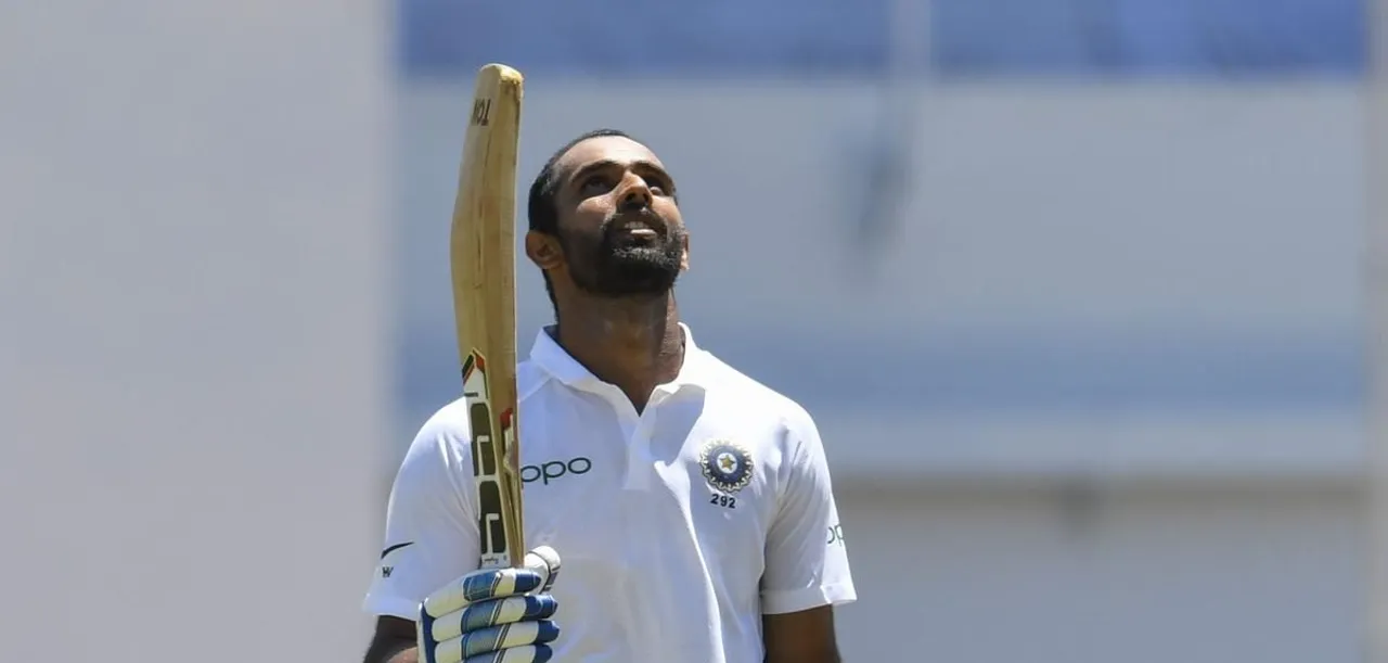 Hanuma Vihari scores his 21st first-class century