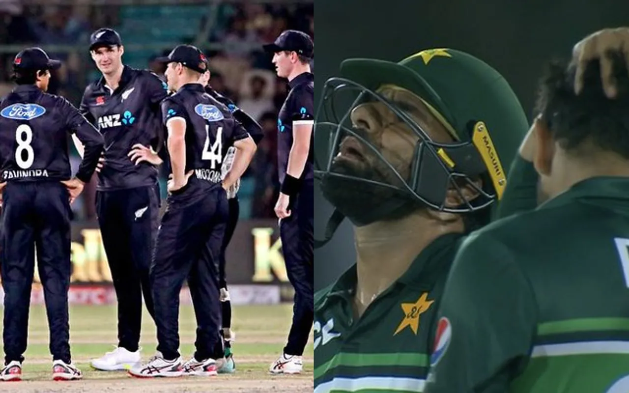 New Zealand defeated Pakistan (Source - Twitter)