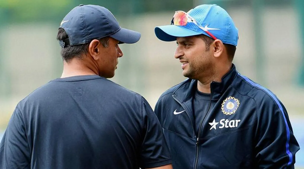 Rahul Dravid and Suresh Raina