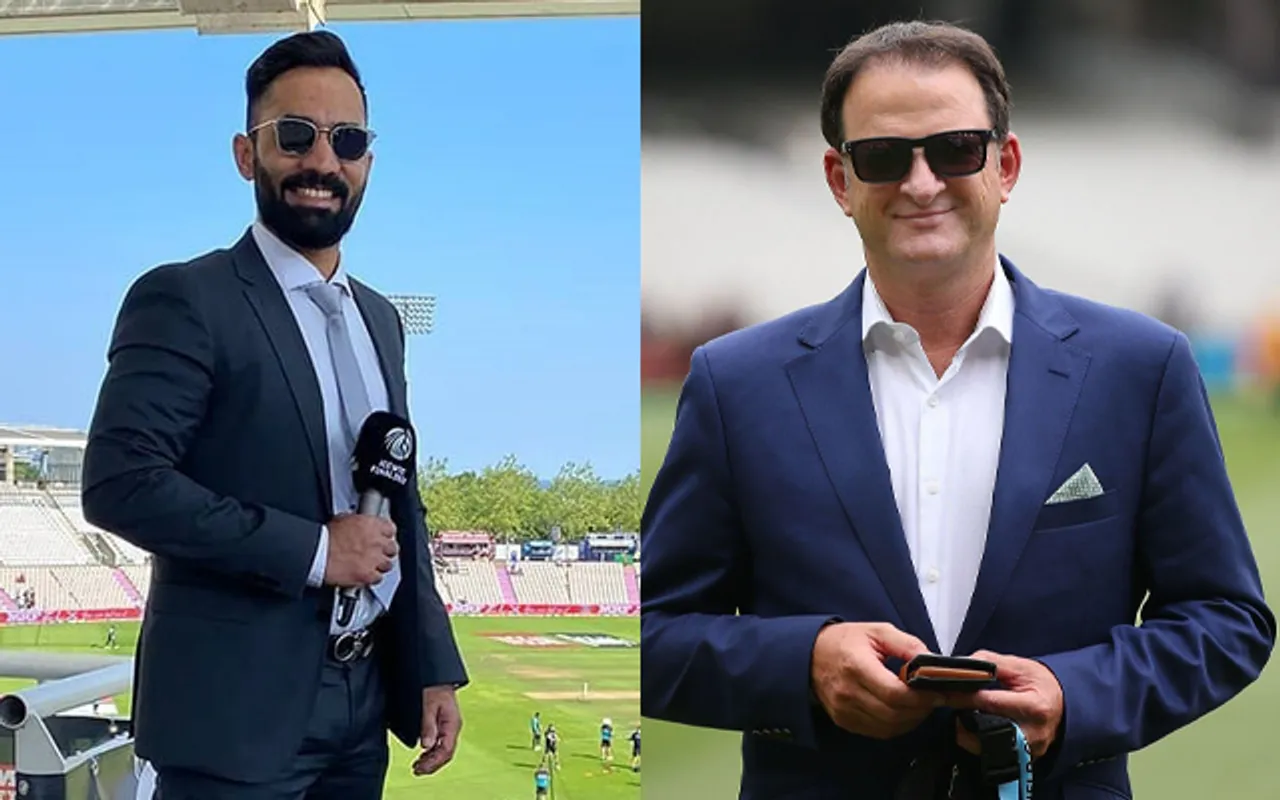 Dinesh Karthik and Mark Waugh involves in Banter battle