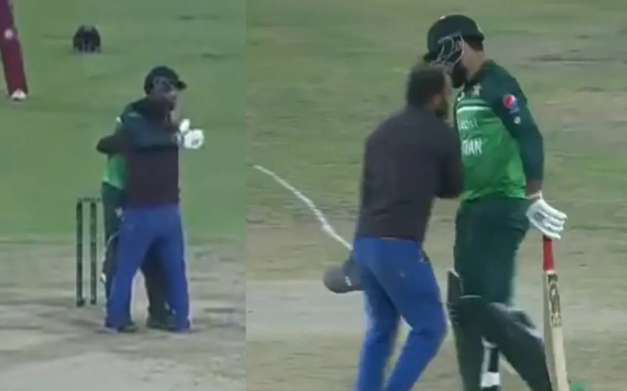 Shadab Khan's fan in trouble after the second ODI against West Indies