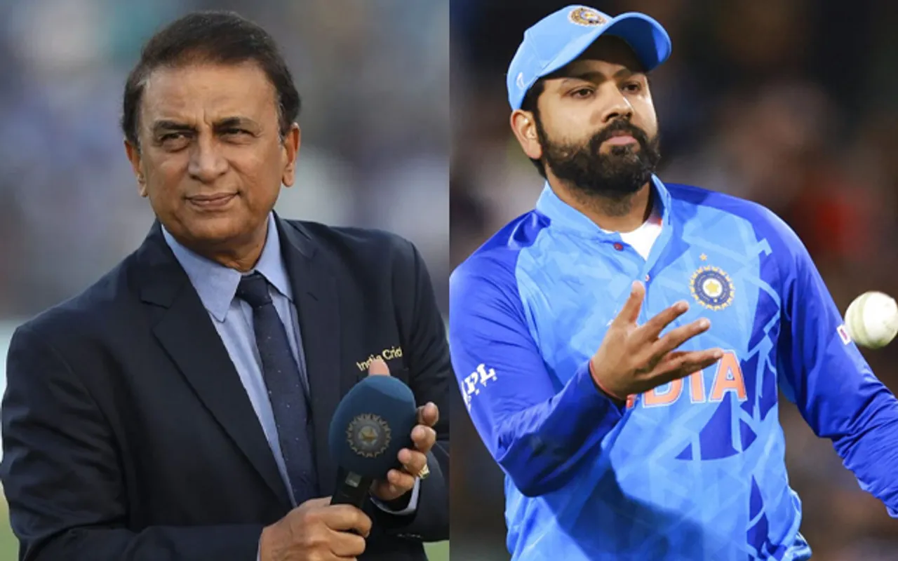 Sunil Gavaskar and Rohit Sharma