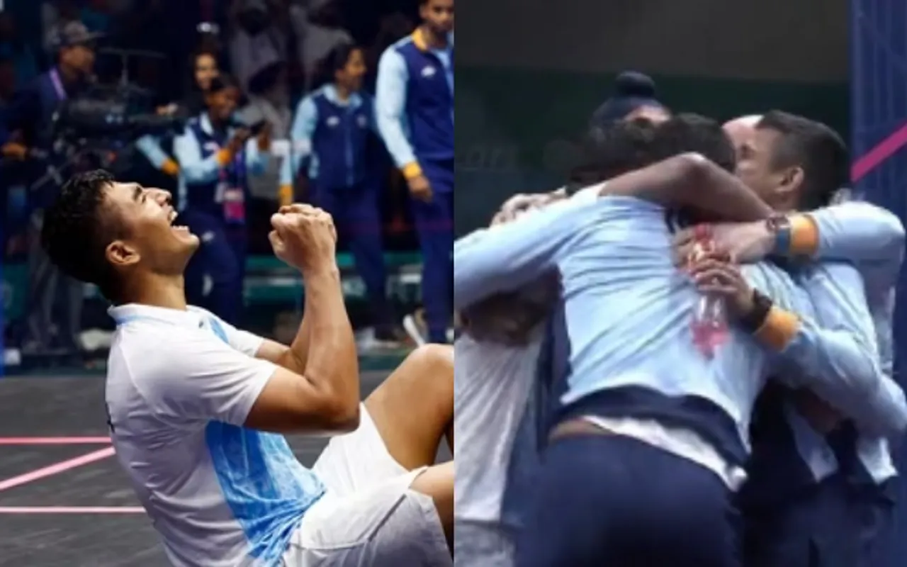 'Goosebumps wala match tha' - Fans overjoyed as India beat arch-rivals Pakistan to win historic Squash Gold in Asian Games 2023