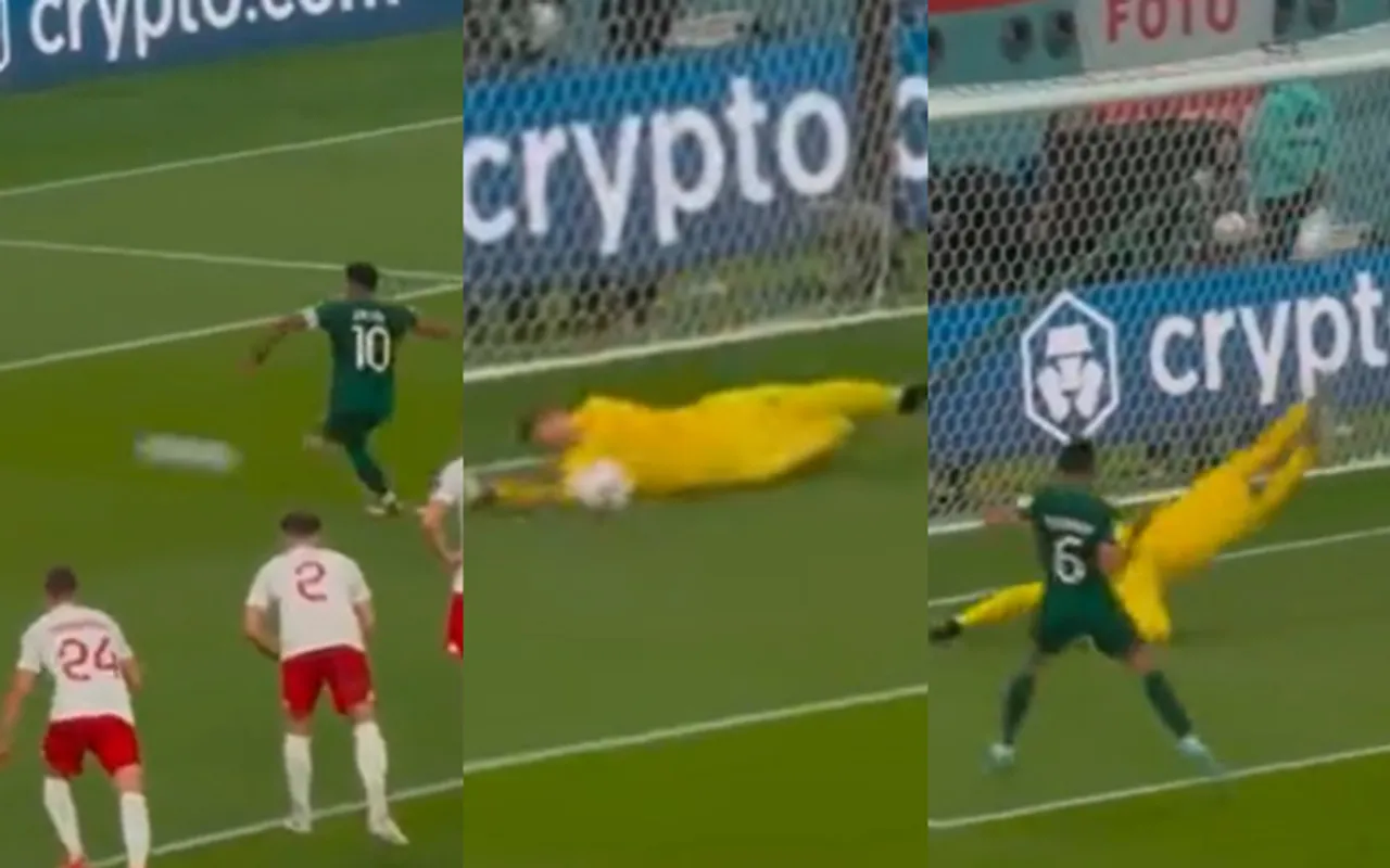 Saudi Arabia's Salem Aldawsari misses golden opportunity to match lead against Poland in FIFA World Cup 2022