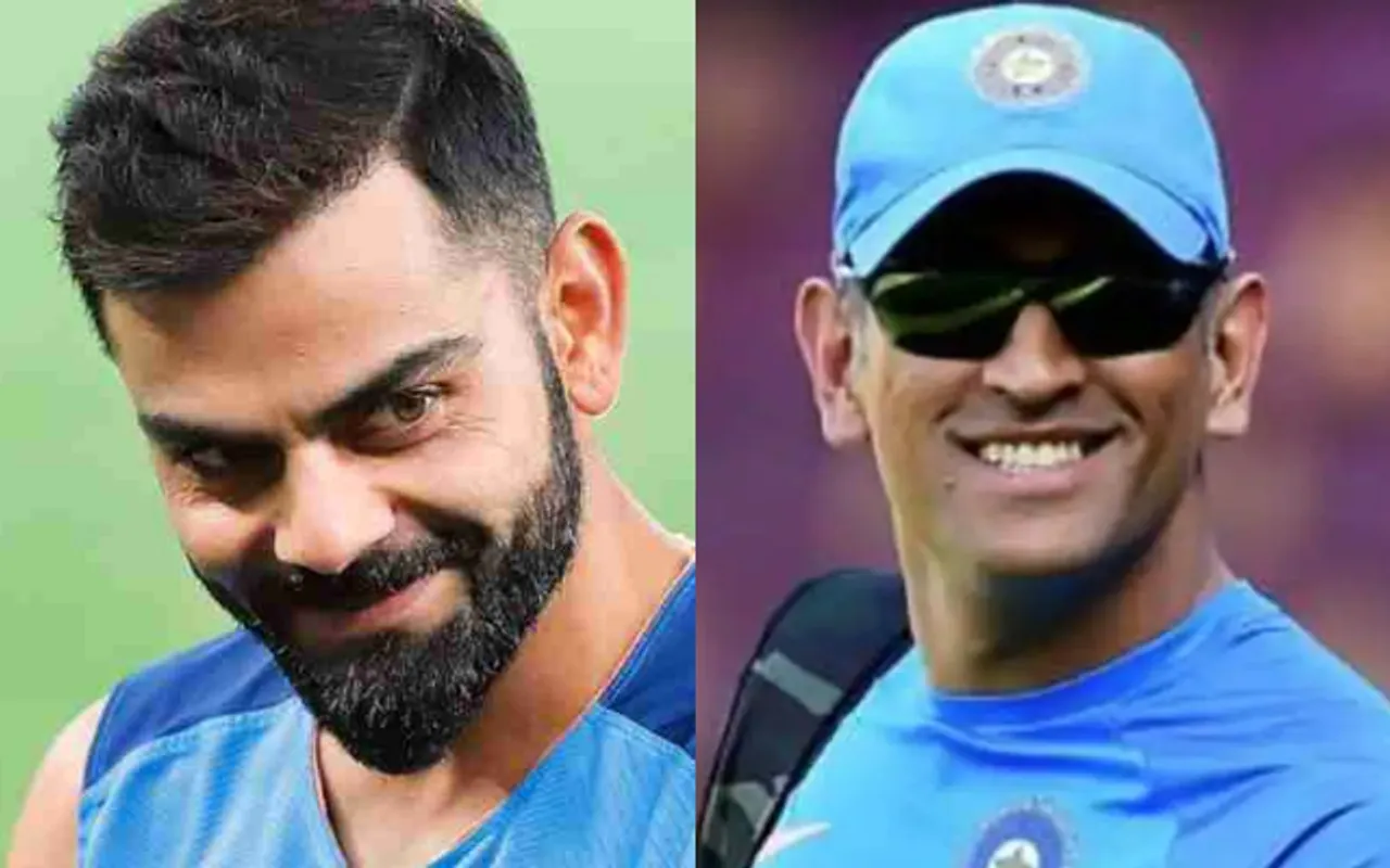 Virat Kohli and MS Dhoni