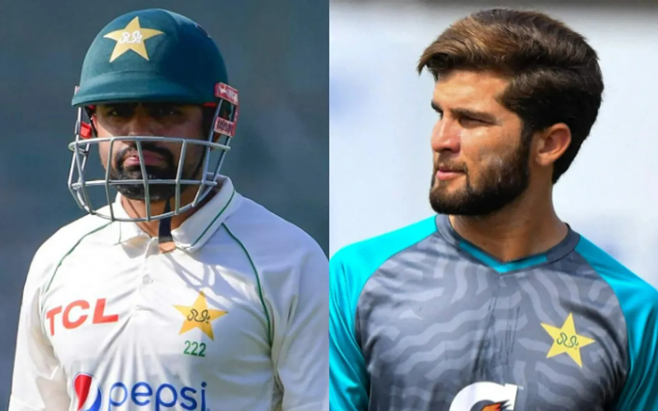 Babar Azam and Shaheen Afridi