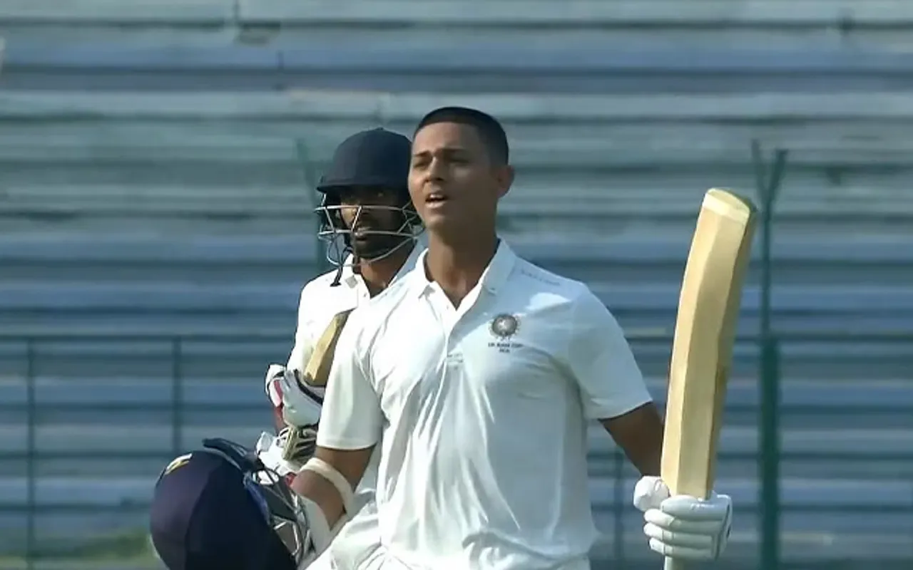 'Ahmedabad Test khila do bhai' - Fans hail young batter Yashasvi Jaiswal as he smashes  a double ton followed by century two innings during Irani Cup